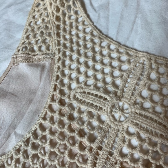 MINE Sz L bohemian swing tank with crochet - Picture 14 of 14